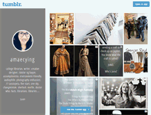 Tablet Screenshot of amaecying.tumblr.com