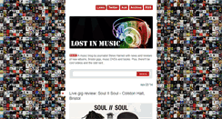 Desktop Screenshot of lostinmusicblog.tumblr.com