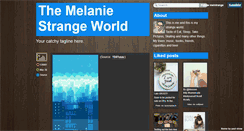 Desktop Screenshot of melstrange.tumblr.com