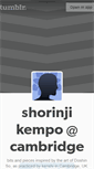 Mobile Screenshot of cambridge-shorinji.tumblr.com