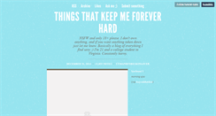 Desktop Screenshot of forever-hard.tumblr.com