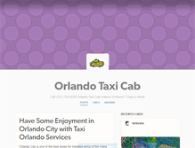 Tablet Screenshot of orlandotaxicab.tumblr.com