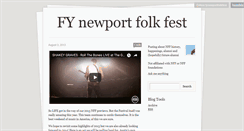 Desktop Screenshot of fynewportfolkfest.tumblr.com