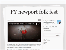 Tablet Screenshot of fynewportfolkfest.tumblr.com