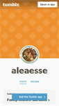 Mobile Screenshot of aleaesse.tumblr.com