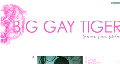 Desktop Screenshot of biggaytiger.tumblr.com