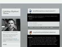 Tablet Screenshot of catchingelephant.tumblr.com