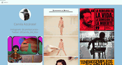 Desktop Screenshot of camilazcarateg.tumblr.com