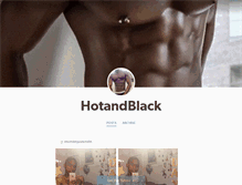 Tablet Screenshot of hotandblack.tumblr.com