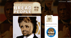 Desktop Screenshot of breadpeople.tumblr.com