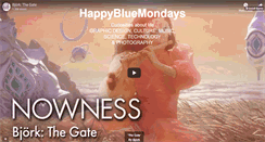 Desktop Screenshot of happybluemondays.tumblr.com