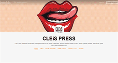 Desktop Screenshot of cleispress.tumblr.com