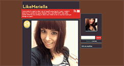 Desktop Screenshot of likemariella.tumblr.com