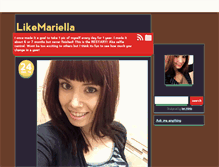 Tablet Screenshot of likemariella.tumblr.com
