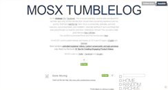 Desktop Screenshot of mosx.tumblr.com
