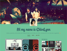 Tablet Screenshot of chloelynn.tumblr.com