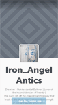 Mobile Screenshot of iron-angel.tumblr.com