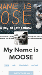 Mobile Screenshot of mynameismoosebook.tumblr.com