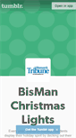 Mobile Screenshot of bismanchristmaslights.tumblr.com