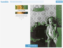Tablet Screenshot of ineed-onething.tumblr.com