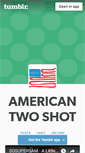 Mobile Screenshot of americantwoshot.tumblr.com