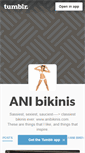 Mobile Screenshot of anibikinis.tumblr.com