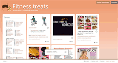 Desktop Screenshot of fitnesstreats.tumblr.com