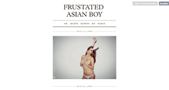 Desktop Screenshot of frustratedasianboy.tumblr.com