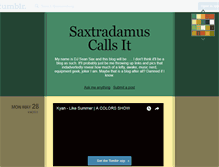 Tablet Screenshot of djseansaxblog.tumblr.com