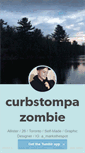 Mobile Screenshot of curbstompazombie.tumblr.com