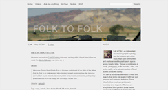 Desktop Screenshot of folktofolk.tumblr.com