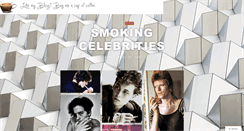 Desktop Screenshot of celebritiessmoking.tumblr.com