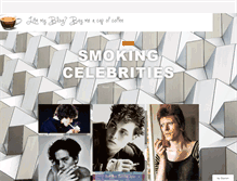 Tablet Screenshot of celebritiessmoking.tumblr.com