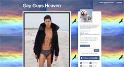 Desktop Screenshot of gayguysheaven.tumblr.com