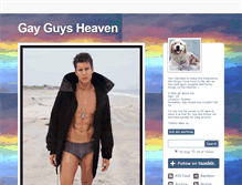 Tablet Screenshot of gayguysheaven.tumblr.com