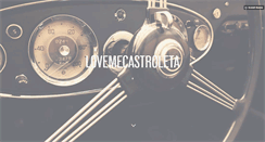 Desktop Screenshot of lovemecastroleta.tumblr.com