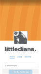 Mobile Screenshot of littlediana.tumblr.com