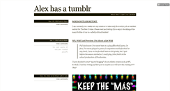 Desktop Screenshot of alexhasa.tumblr.com