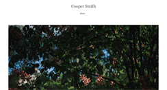 Desktop Screenshot of coopersmith.tumblr.com