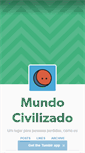 Mobile Screenshot of mundocivilizado.tumblr.com