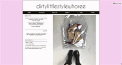 Desktop Screenshot of dirtylittlestylewhoree.tumblr.com