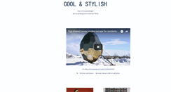 Desktop Screenshot of coolandstylish.tumblr.com