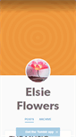 Mobile Screenshot of elsieflowers.tumblr.com