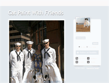 Tablet Screenshot of catpaintwithfriends.tumblr.com