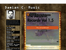 Tablet Screenshot of damiancmusic.tumblr.com