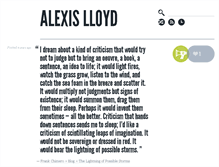 Tablet Screenshot of alexislloyd.tumblr.com