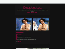 Tablet Screenshot of decadentlust.tumblr.com