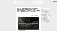 Desktop Screenshot of katehutson.tumblr.com