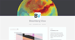 Desktop Screenshot of bloombergview.tumblr.com