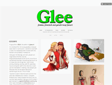 Tablet Screenshot of glee-art.tumblr.com